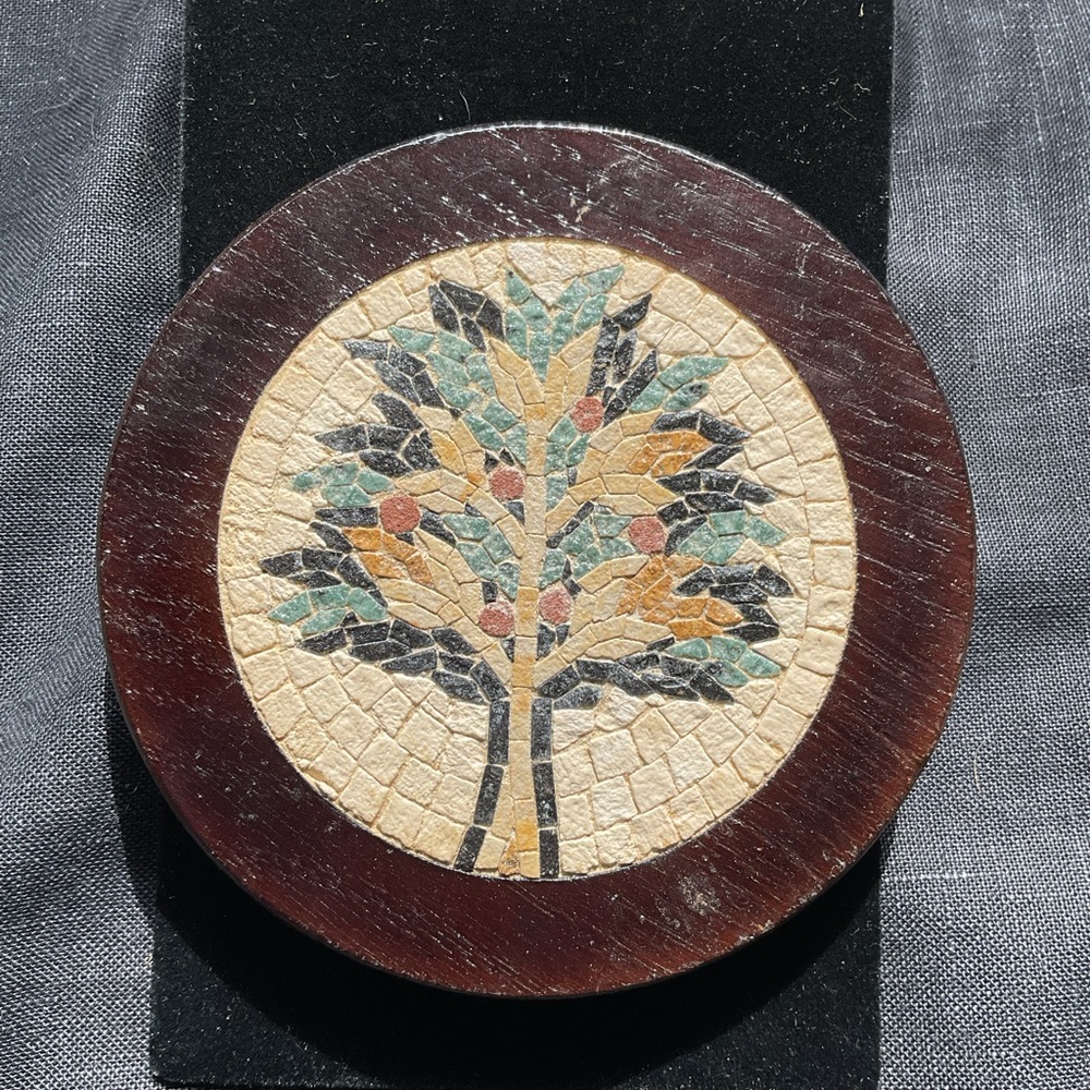 Handmade Natural Stone Mosaic Tree Of Life Wall Art Jordanian